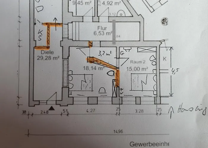 Halle, -preise, Grosse 79 Qm Sd Fewo, Eg, Wahlweise Mit 1- 3 Dz, Inklusiv Tv Lounge, Kueche, Bad Wc Einfach Und Gut, Langzeitmieter Vb Preise * ハレ